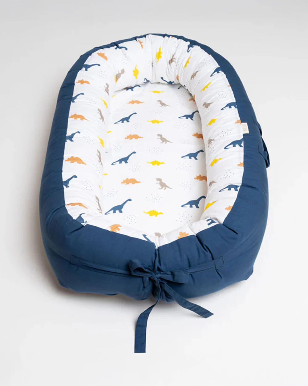 Aariro Cozy Nest-Baby Gadda Set-Little dino-Organic Cotton-Newborn Bed-0-8M - Image 2