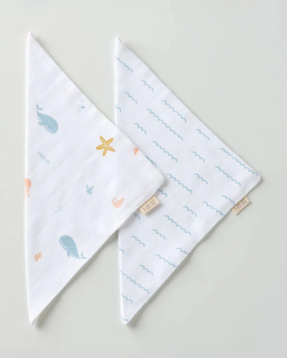 Aariro Newborn Essentials Gift Set For Baby Shower-Pack of 6-Under The Sea - Image 5