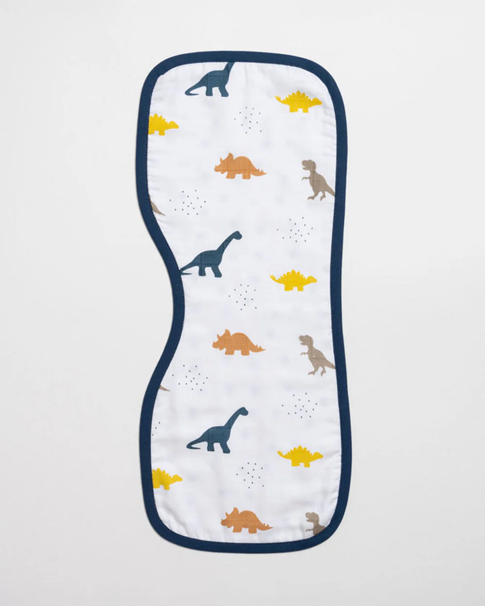 Aariro Organic Cotton Burp Cloth-Multi Layered & Reversible-Little Dino-For Infants - Image 3