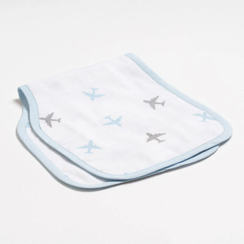 Aariro Organic Cotton Muslin Burp Cloth & Wash Cloths Combo Set-Dream Big-For Infants - Image 7