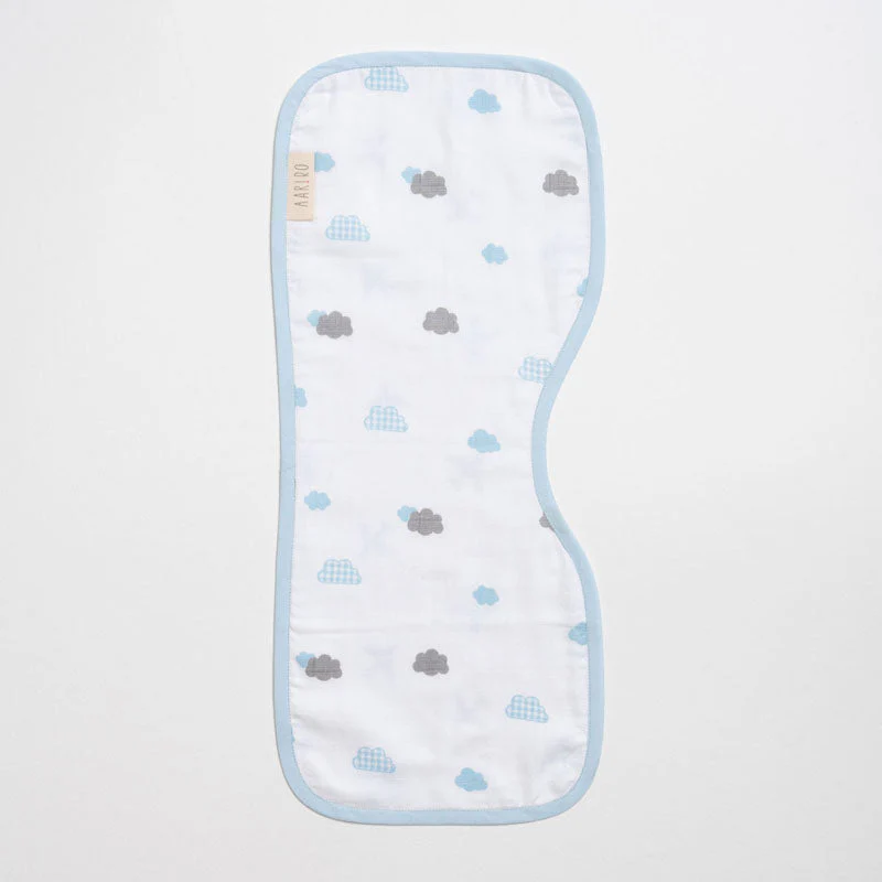 Aariro Organic Cotton Muslin Burp Cloth & Wash Cloths Combo Set-Dream Big-For Infants - Image 8