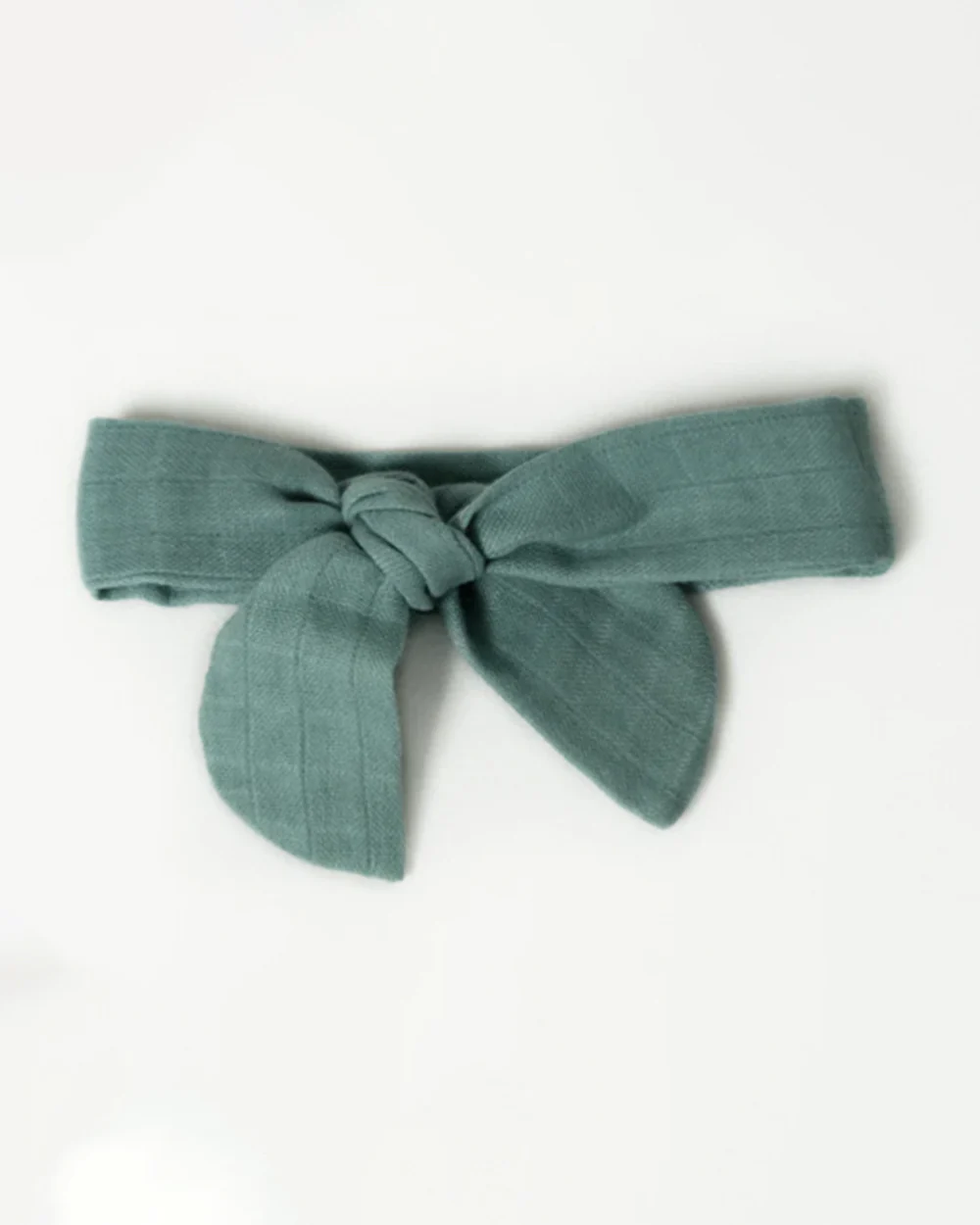 Aariro Teal Headband-Solid-Organic Cotton-For Infants