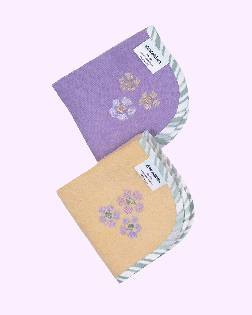 Abracadabra Baby Face Towel-100% Terry Cotton-Villandry-Pack of 5 - Image 4