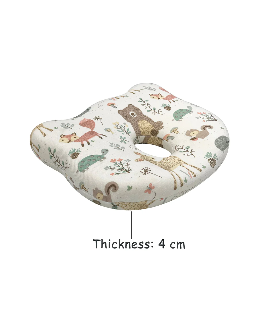 Abracadabra Baby Memory Foam Pillow-Prevents Flat Head Syndrome-Eases Neck Tension of Baby-Bambi & Friends-For Infants - Image 3