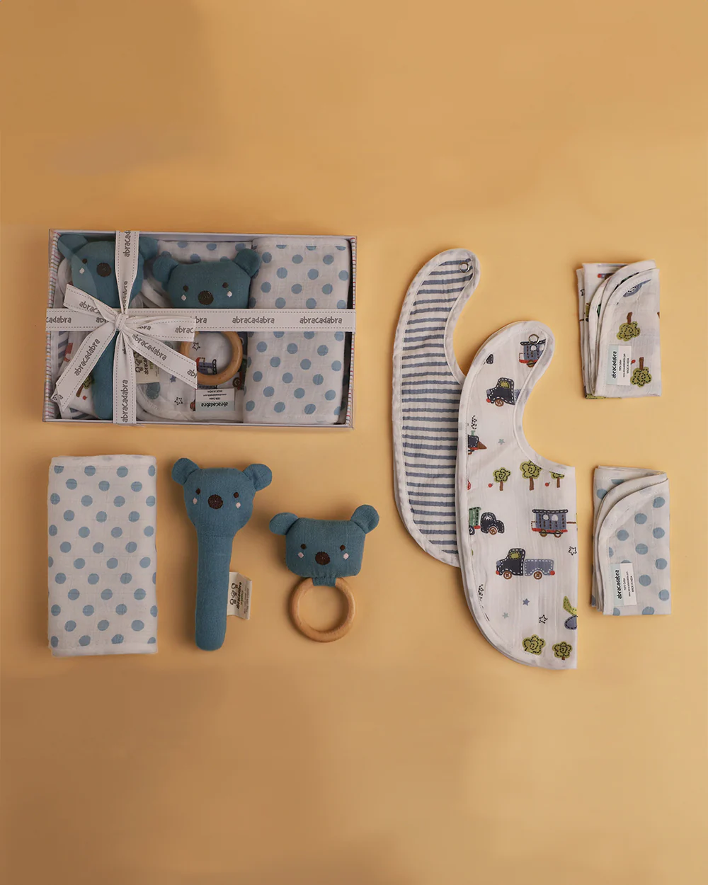 Abracadabra Baby Shower Essential Gift Set-Transport-Pack of 7-For Newborn - Image 3