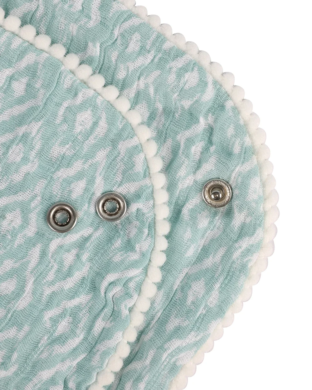 Abracadabra Muslin Bandana Bibs-Savanna-Foldable-With Snap Button-Pack of 3-For Infants - Image 2