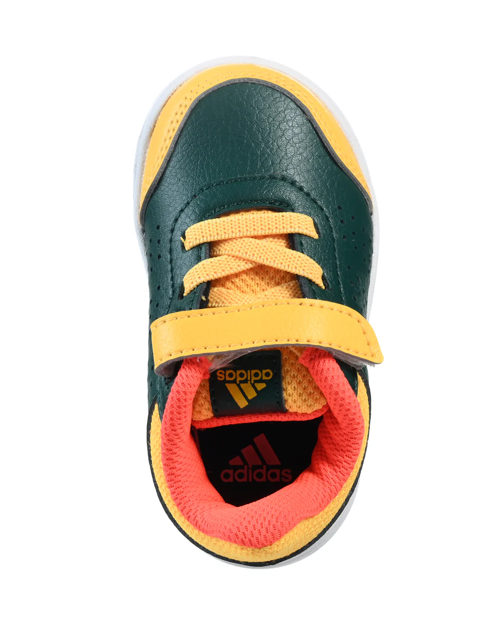 Adidas Green & Yellow Amic 1.0 I Velcro Shoes For Infants - Image 3