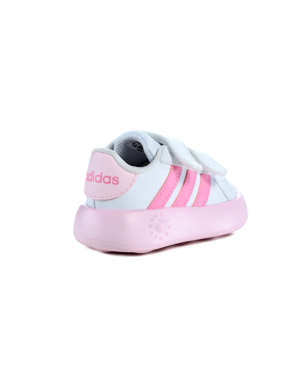 Adidas Pink Grand Court 2.0 CF I Velcro Shoes For Infants - Image 4