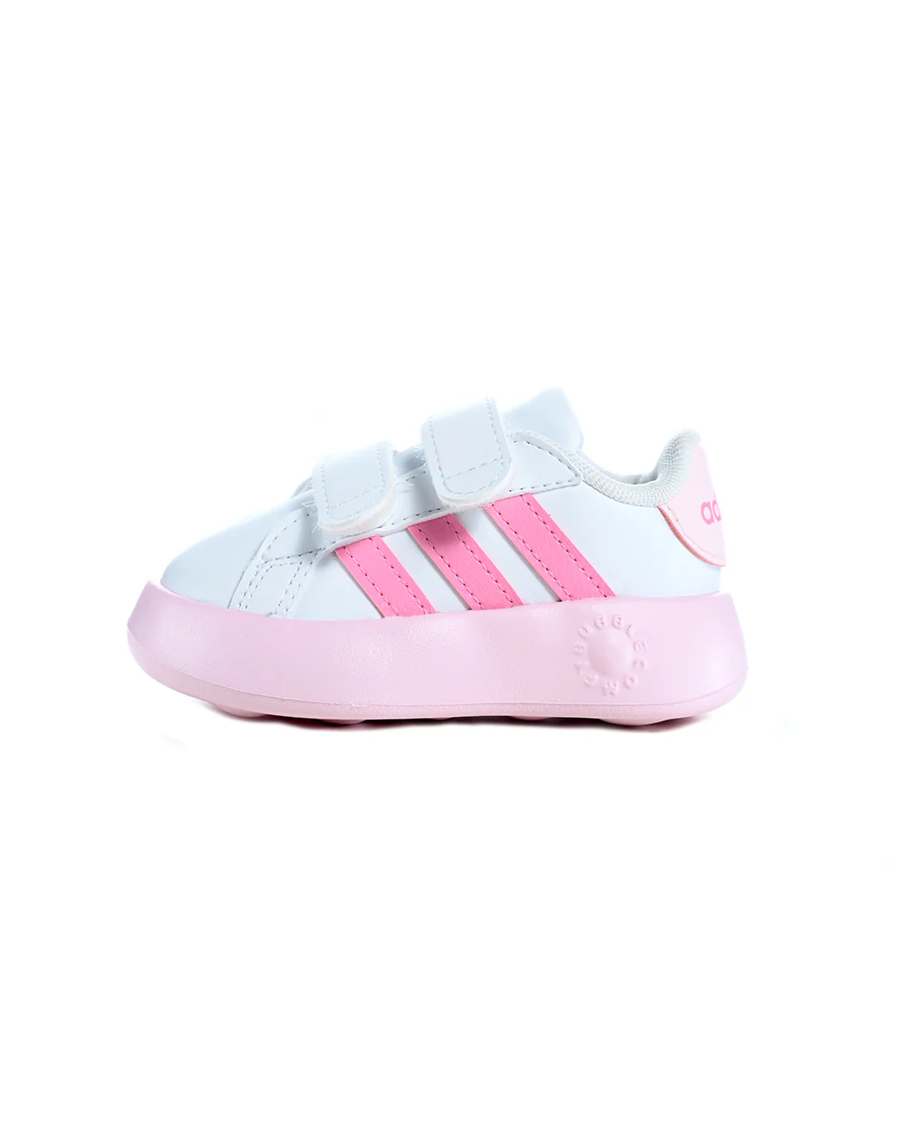 Adidas Pink Grand Court 2.0 CF I Velcro Shoes For Infants - Image 5