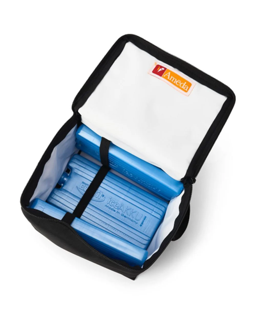 Ameda Cool N Carry Milk Strorage Bag with 3 Freezer Elements-Holds Upto 6 Bottles-Insulated Nylon Carry Bag With Easy Carrying Handle - Image 7