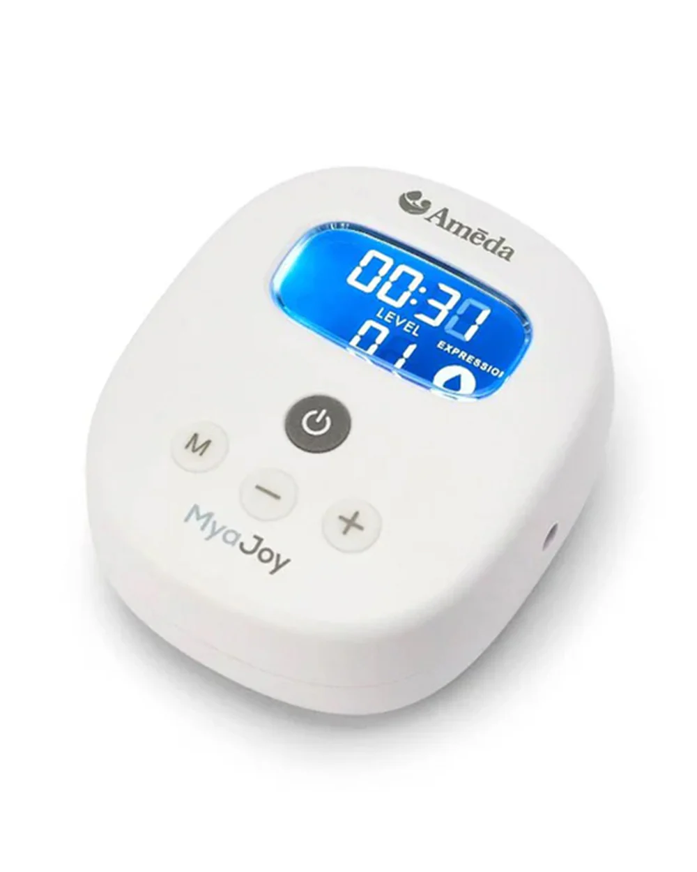 Ameda Mya Joy Double Electric Breast Pump-Dual Hygiene Kit Milk Collection System Included with 25mm Breast Flange-Stimulation and Expression Modes-Hospital Strength (250 mmHg)-LCD Display-12 Expression Levels - Image 6