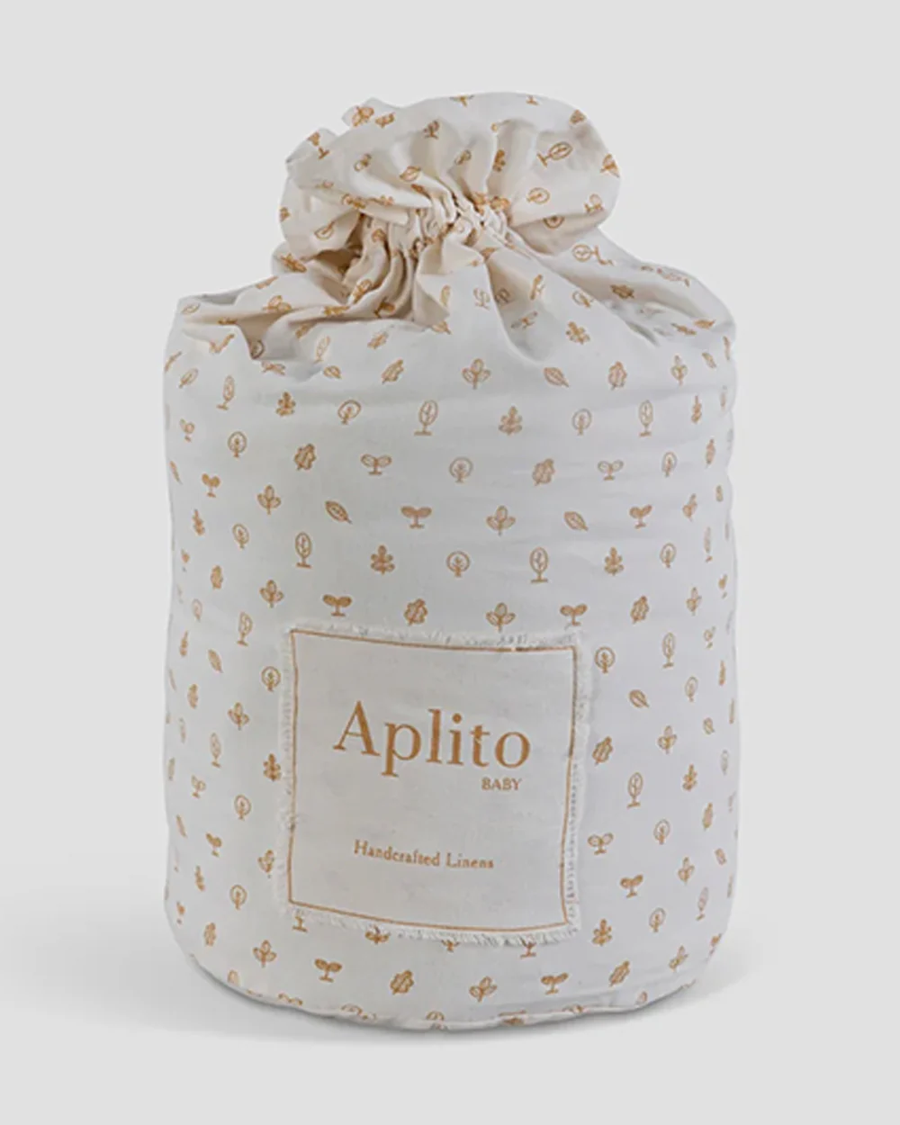 Aplito Baby Cot Bumper-Bella Blush-Hand Embroidered-100% Organic Cambric Cotton-White & Pink-For Infants - Image 8