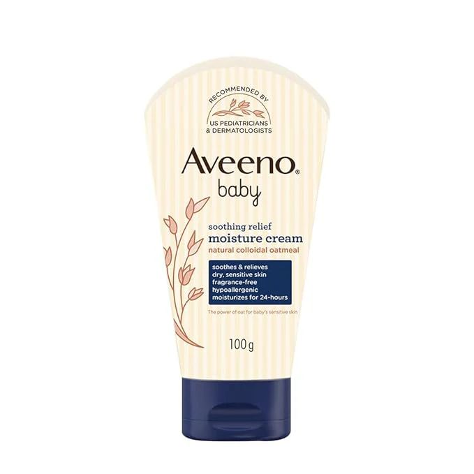 Aveeno Baby Soothing Relief Moisture Cream-With Glycerin & Oatmeal Extract-Soothes, Moisturizes & Strengthens Skin Barrier - Image 23