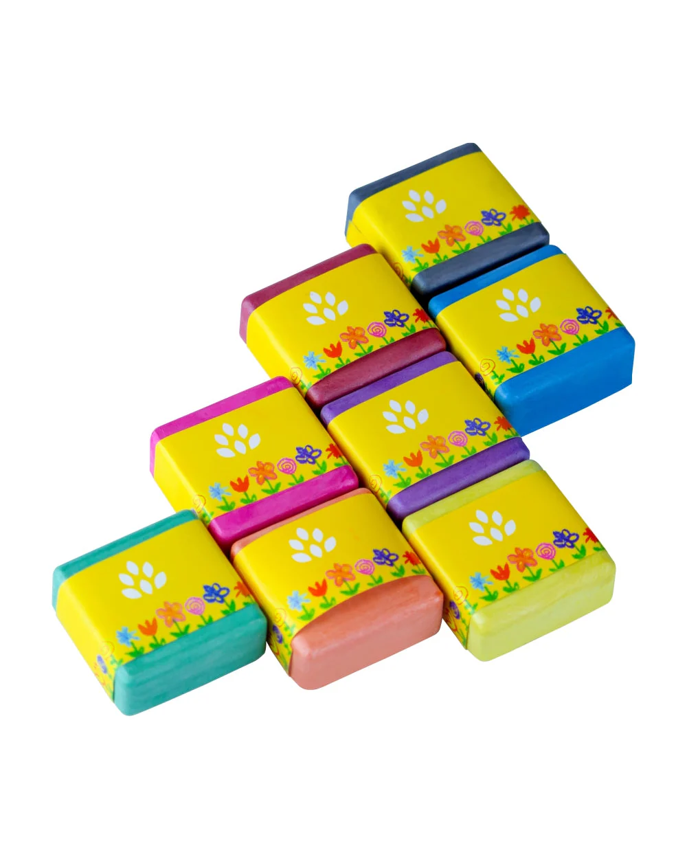 Azafran Organic Glitter Crayons-Pack Of 8-Promotes Creativity-Non Toxic-Art & Craft Kit-18M+ - Image 5