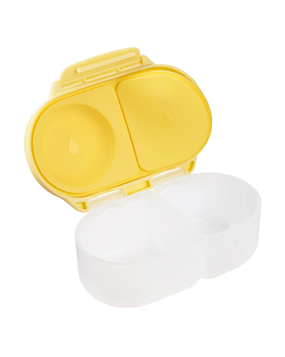 b.box Snack Box-Leakproof & Microwave Safe-Lemon Twist Yellow-For Feeding Infants - Image 2