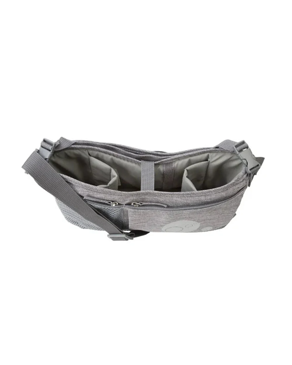 b.box Stroller and Pram Organiser-Adjustable Straps-Multiple Storage Compartments-Grey Touch of Heather - Image 9