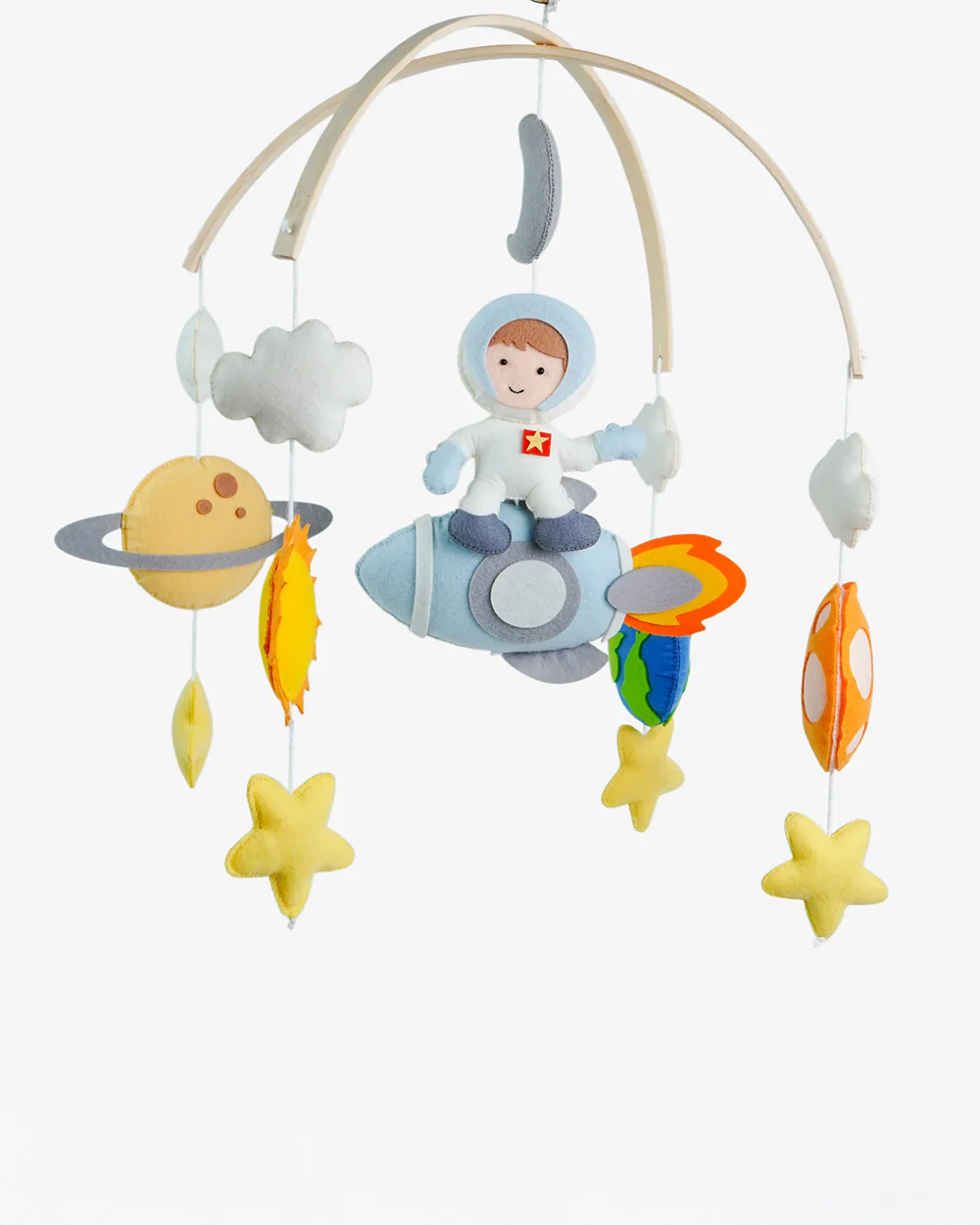 Babble Wrap Cot Mobile-Little Voyager-Stimulates Baby's Visual Senses-For Calm Baby Sleep - Image 2