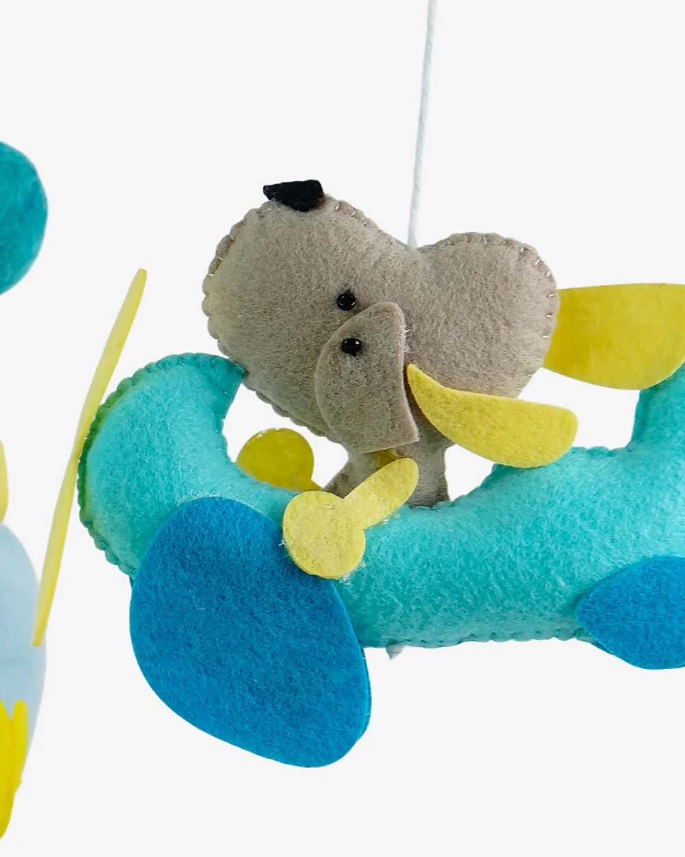 Babble Wrap Cot Mobile-Wings & Wheels Wonderland-Stimulates Baby's Visual Senses-For Calm Baby Sleep - Image 3
