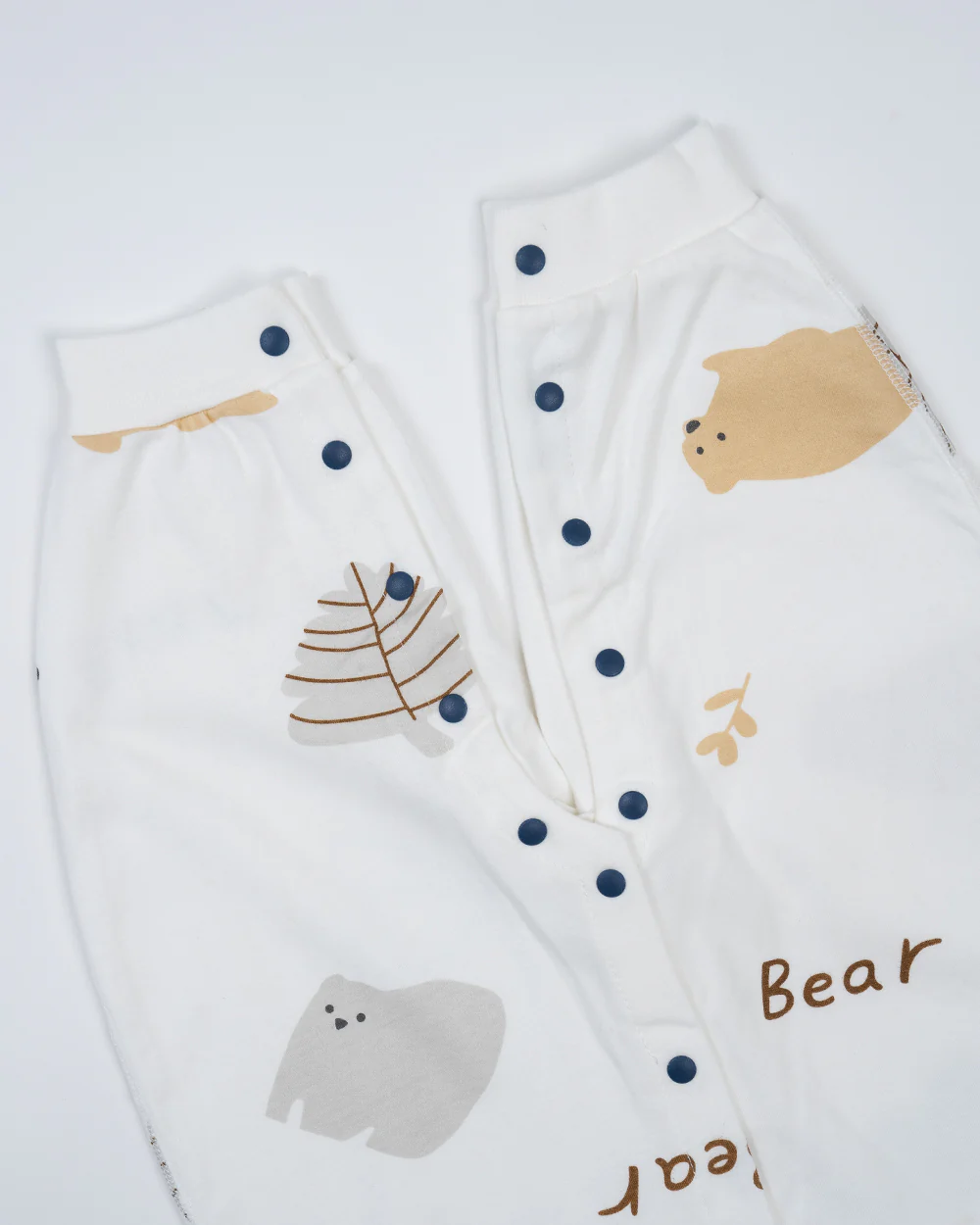 Baby Boo Bear Oliver Romper-Printed-Hosiery Cotton-For Infants - Image 4
