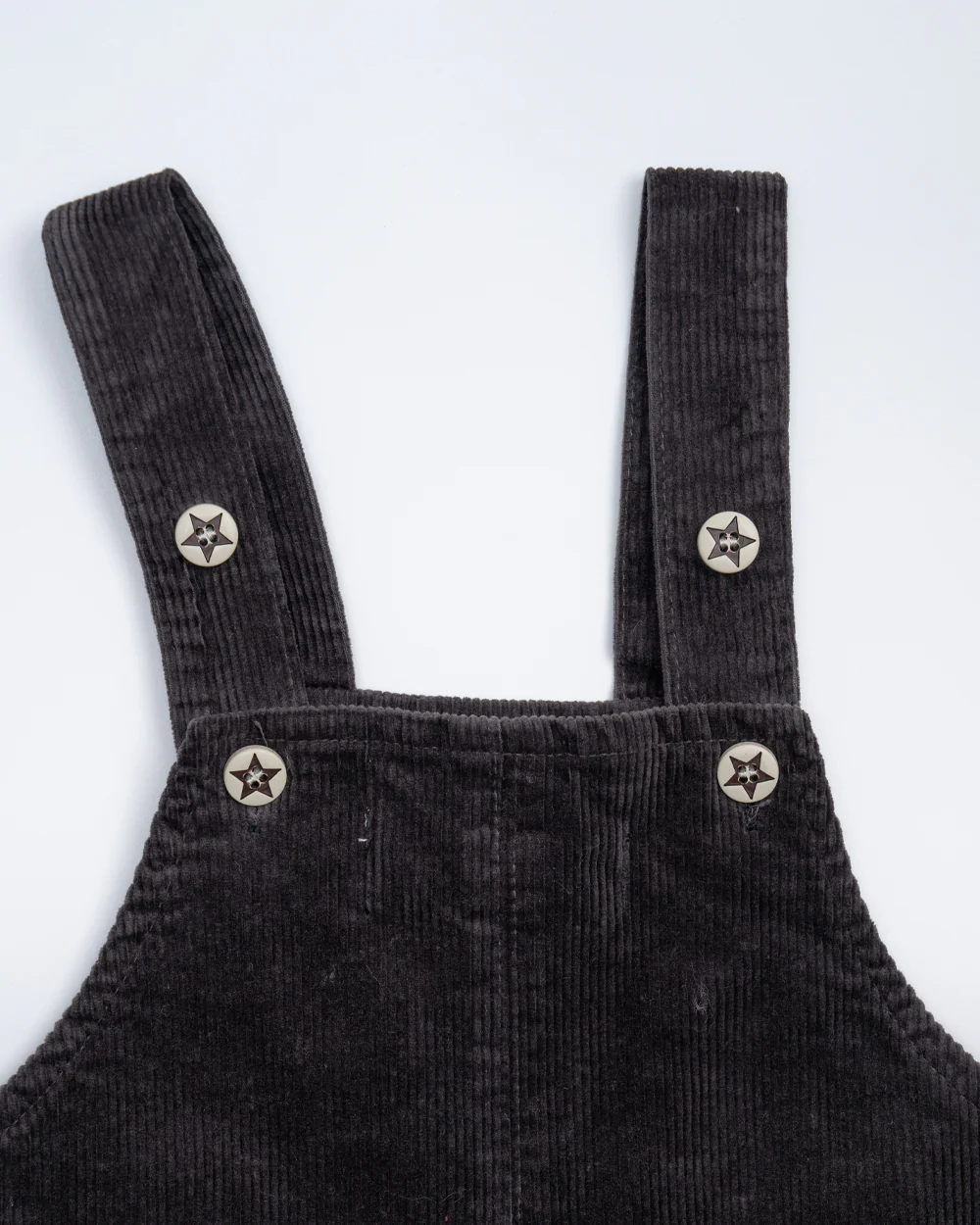 Baby Boo Black Christopher Dungaree-Solid-Corduroy-For Infants - Image 4