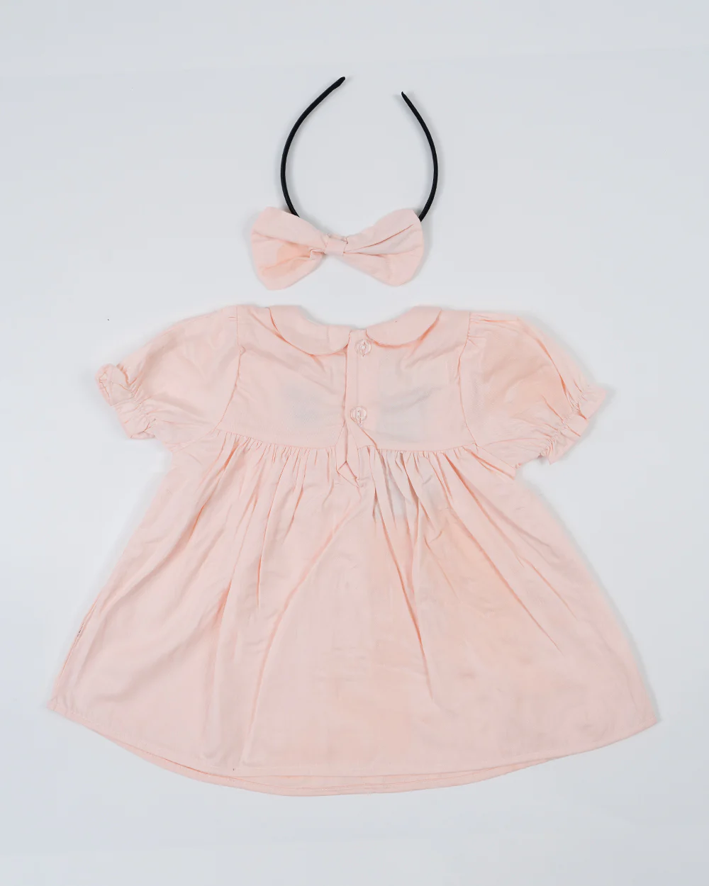 Baby Boo Pink Liliana Frock Dress-Printed-Cotton-For Infants - Image 2