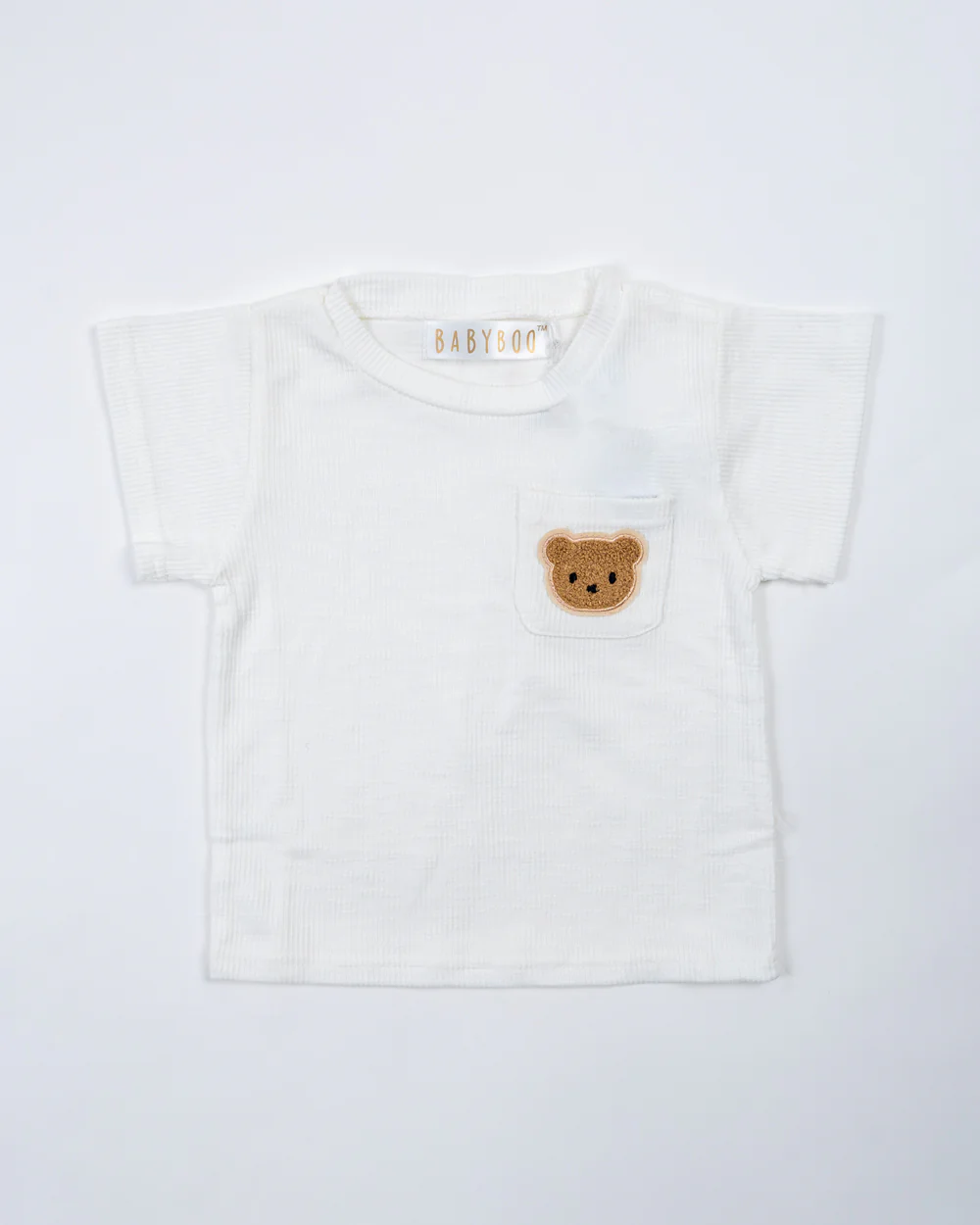 Baby Boo White Deb Set-Solid-Cotton-For Infants - Image 2