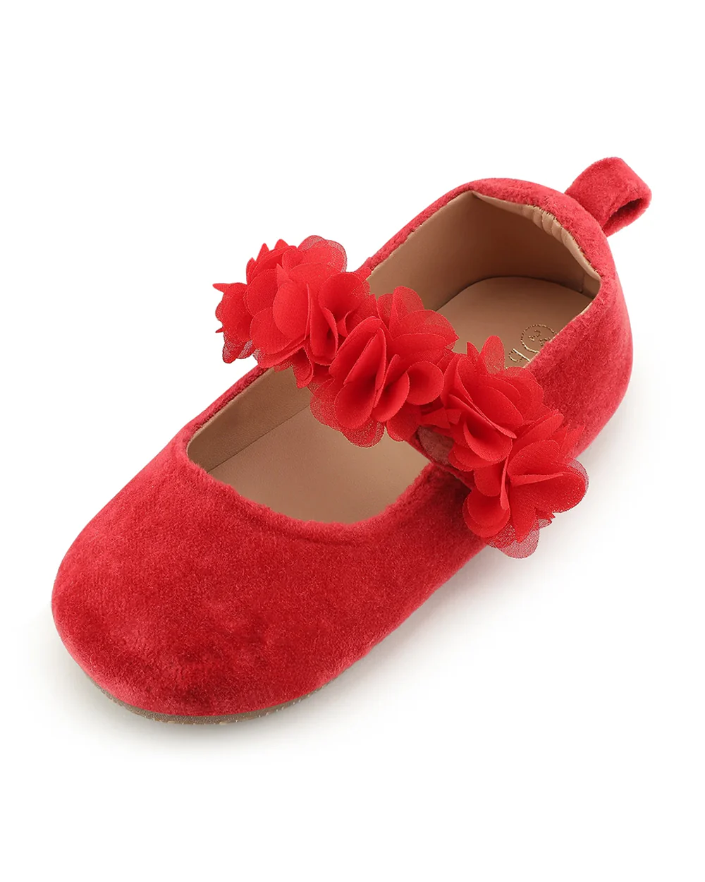 Baby Doe Red Blossom Velcro Bellies-For Infants - Image 4