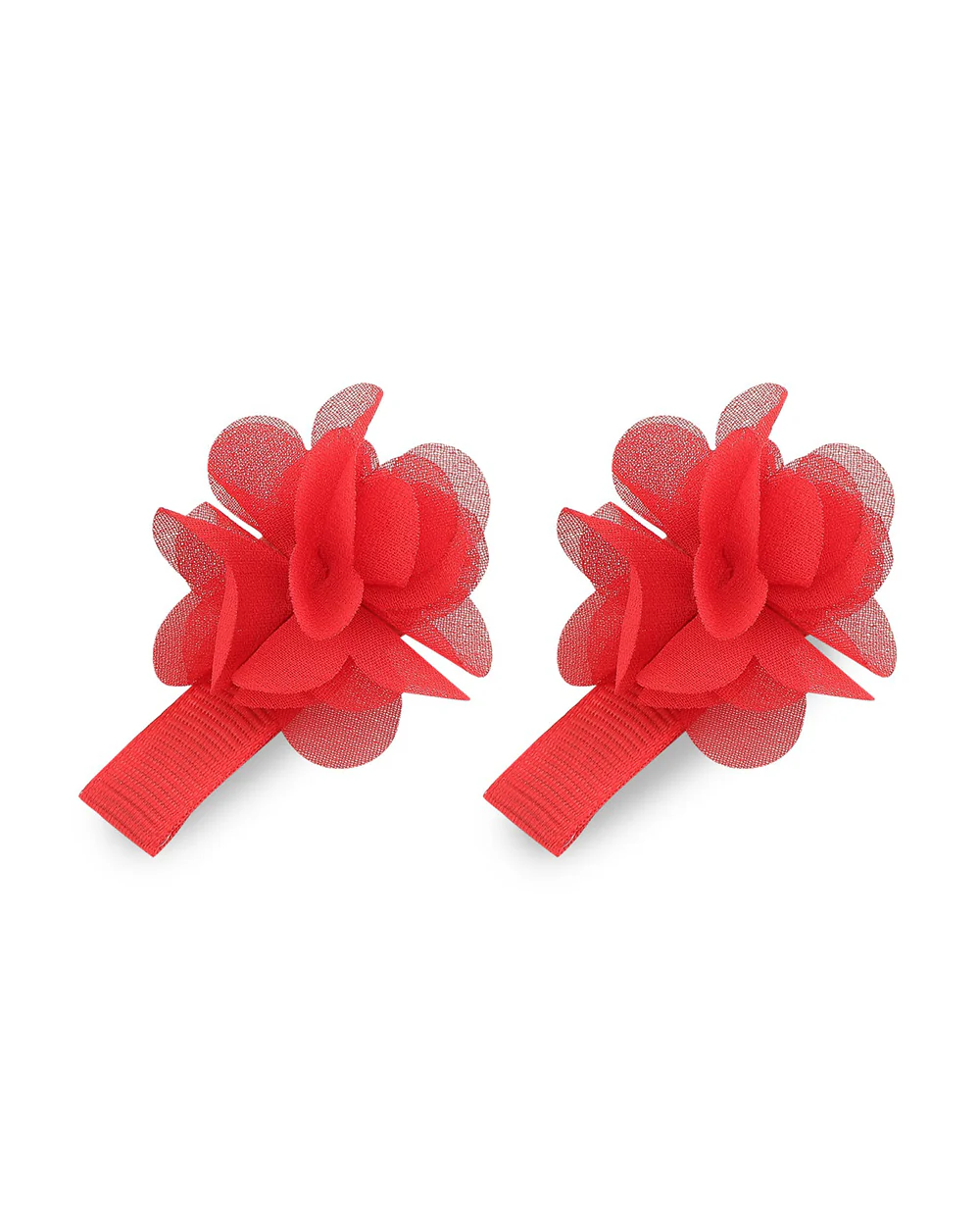 Baby Doe Red Hair Clip-Solid-Cotton Blend-For Infants - Image 2