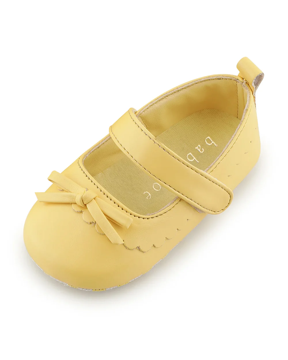 Baby Doe Yellow Velcro Bellies For Infants - Image 4
