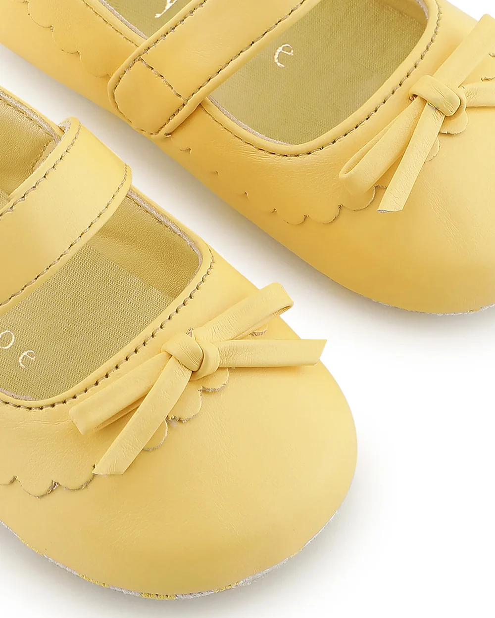 Baby Doe Yellow Velcro Bellies For Infants - Image 5