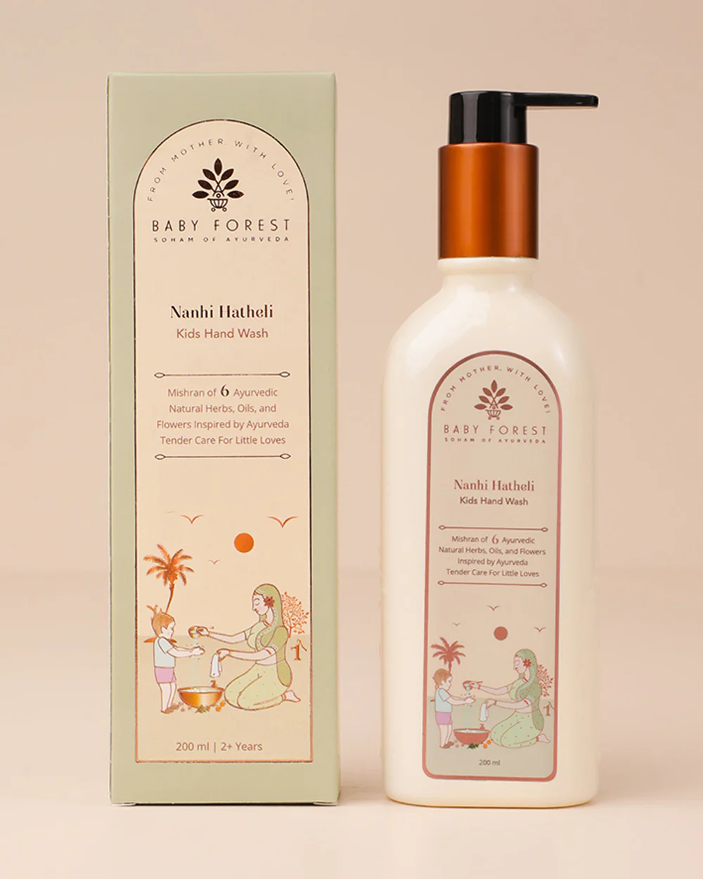 Baby Forest Nanhi Hatheli Kids Handwash-With Chamomile & Aloe Vera - Image 5