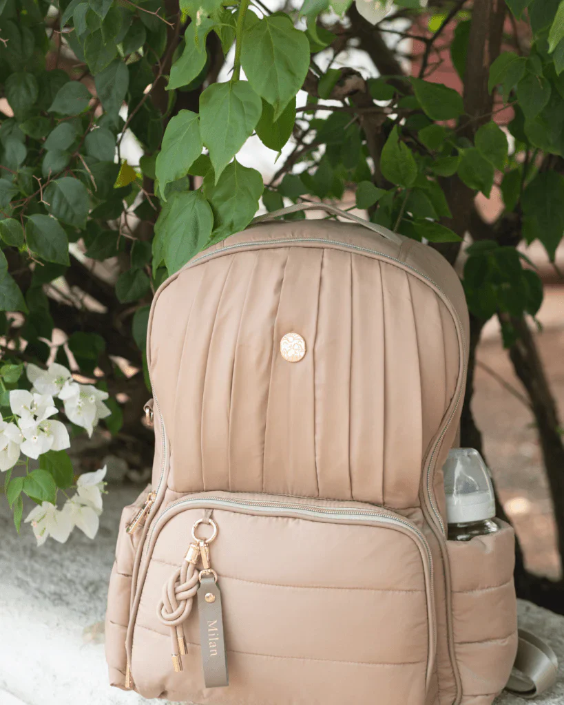 Baby Jalebi The Coast Diaper Bag-Backpack-Mocha-with Stroller Straps - Image 11