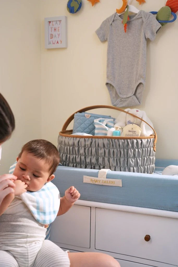 Baby Jalebi The Dune Diaper Caddy-Grey - Image 7