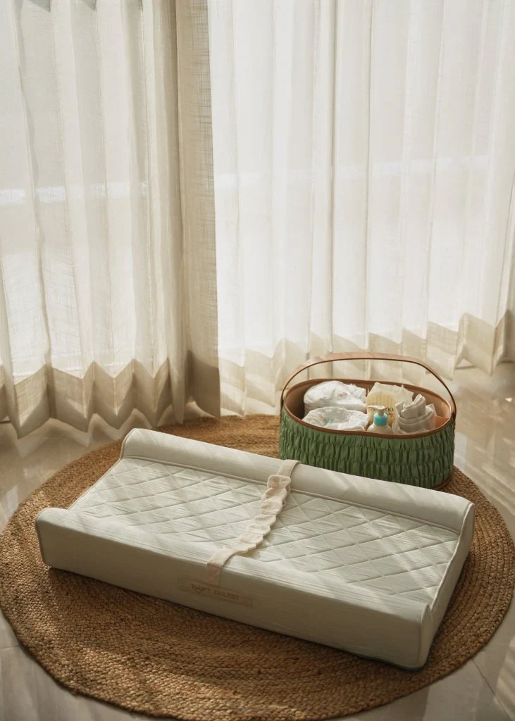 Baby Jalebi The Dune Diaper Caddy-Mint - Image 6
