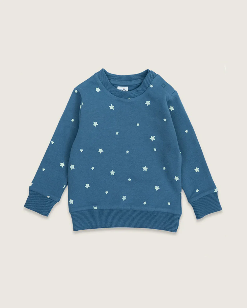 BabyCo Organics Blue Galaxy Jogger Set-Cotton-For Infants - Image 2