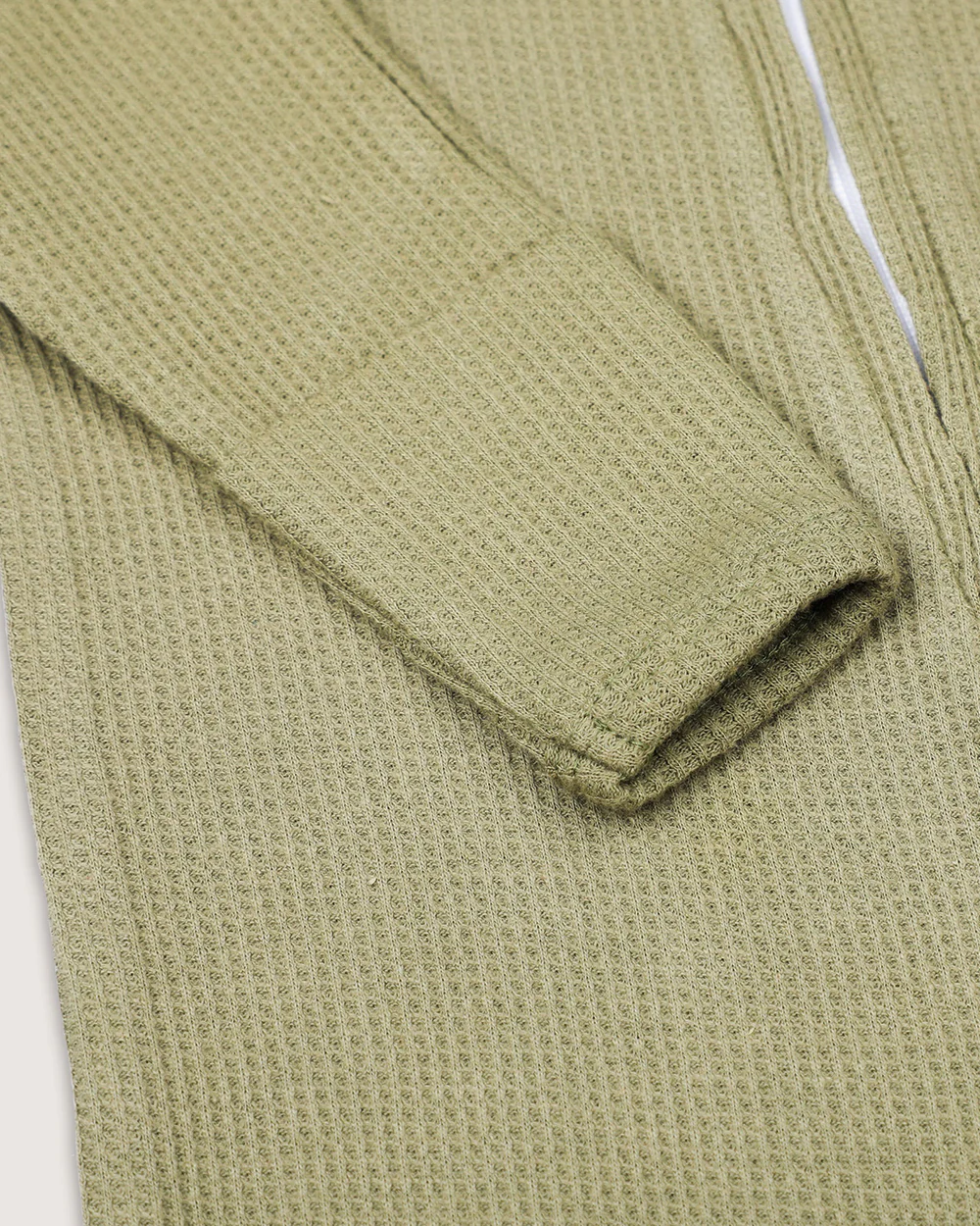 BabyCo Organics Olive & Grey Footie Sleepsuit-Cotton-Pack Of 2-For Infants - Image 12