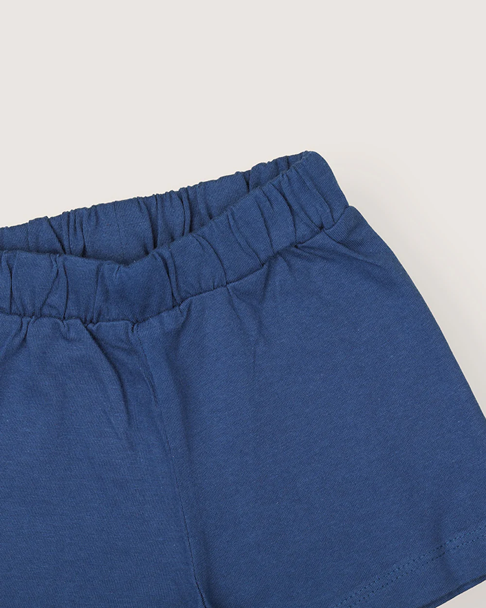 BabyCo Organics White & Blue T-Shirts & Shorts-Fuzzy Friends-Organic Cotton-Pack of 2-For Infants - Image 3