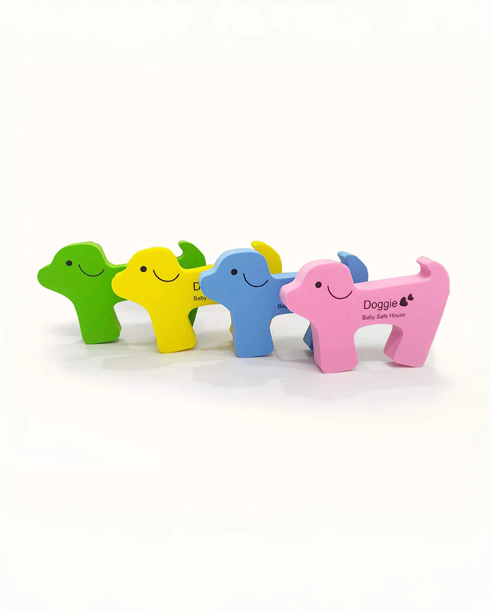 BabySafeHouse Finger Pinch Door Guard / Door Stopper-Protects Children from Door Slamming & Accidental Door Locking-Doggie Shape - Image 2