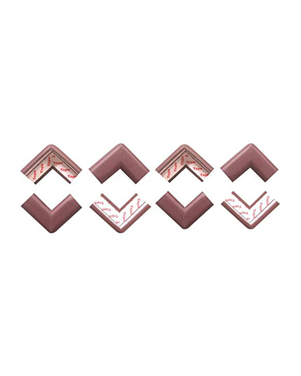 BabySafeHouse Furniture and Table Corner Edge Guards-For Baby Proofing-Pre Taped-For Kids-Brown - Image 14