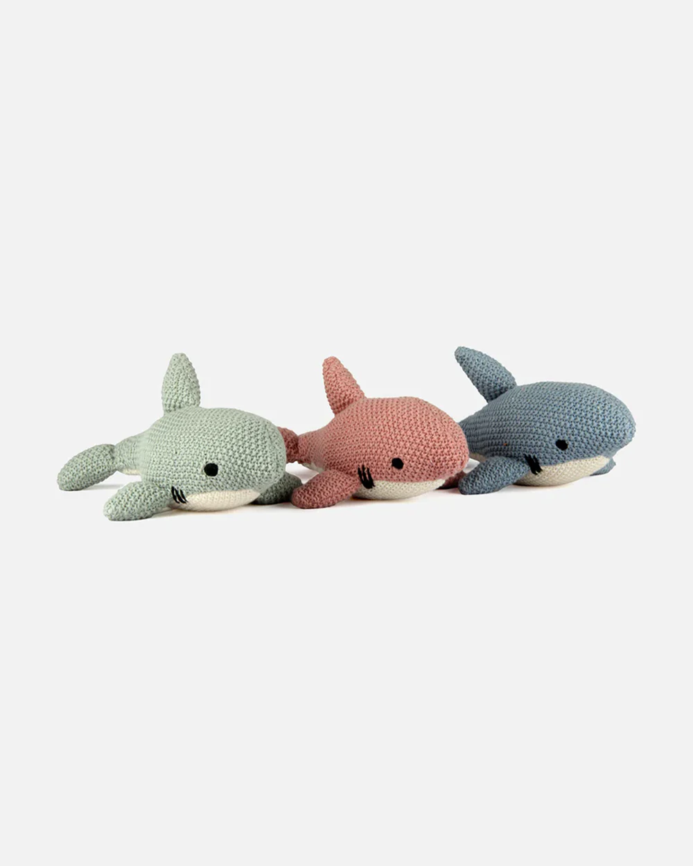 Bambini Duck Egg Tee Fish Knitted Soft Toy-Improves Tactile Stimulation-Plush Cuddly Toy For Newborn - Image 3