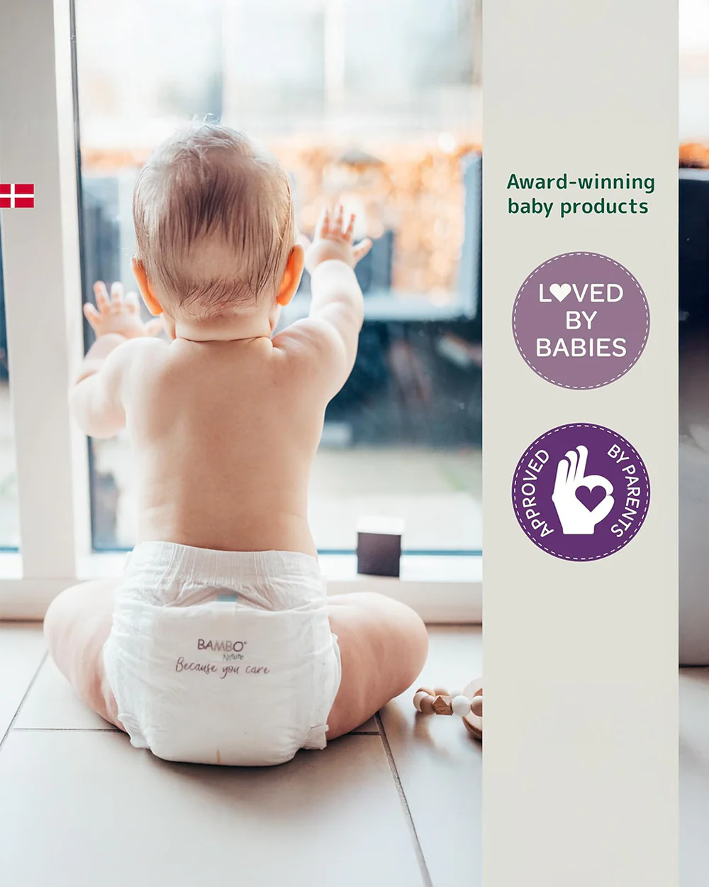 Bambo Nature Tape Diapers-Size 4, Large (7-14 Kg)-Chlorine Free-With Wetness Indicator-Dermatologically Tested - Image 11