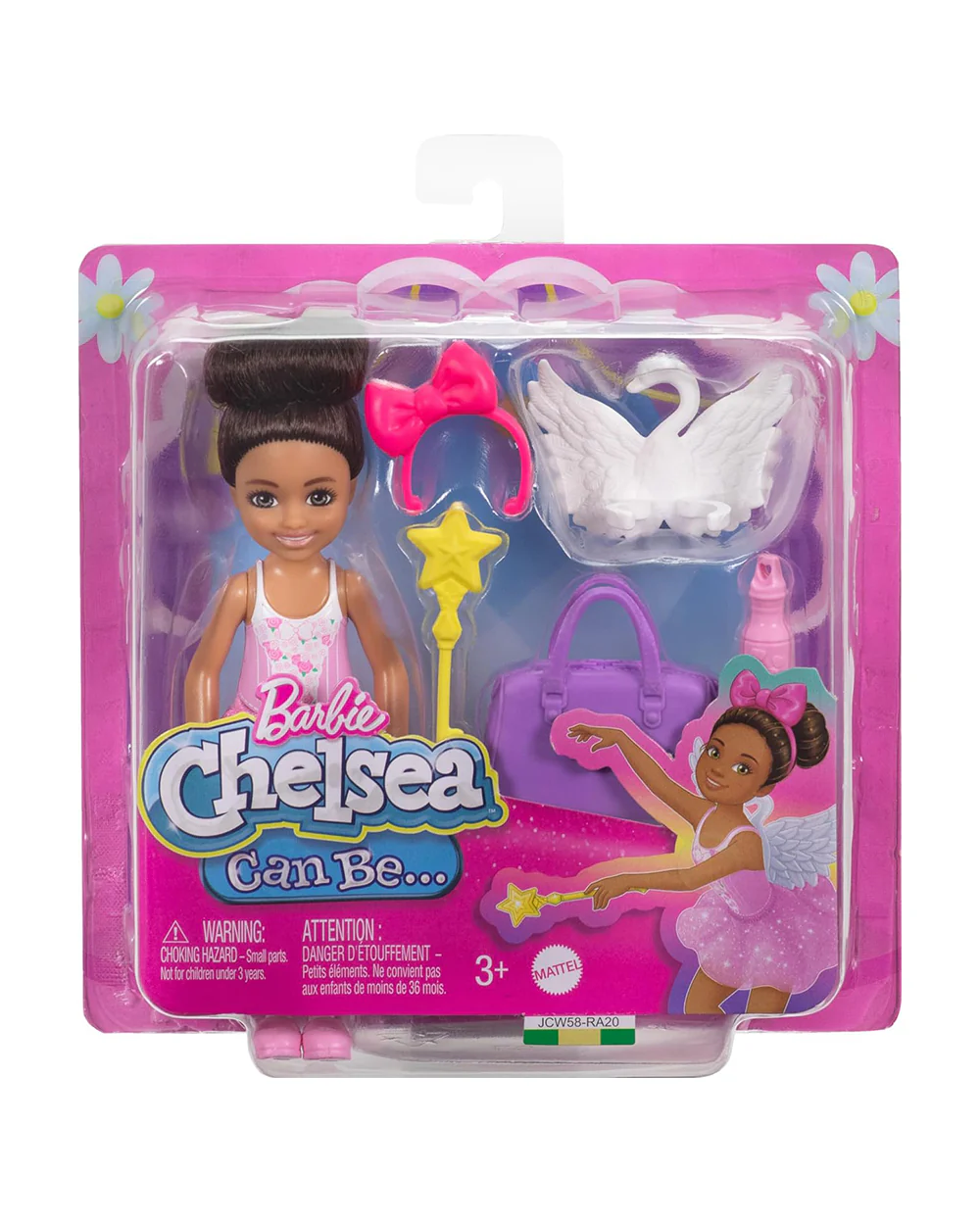 Barbie Chelsea Doll Ballerina Set with Accessories-Promotes Role Play-Doll & Doll Houses-12M+ - Image 6