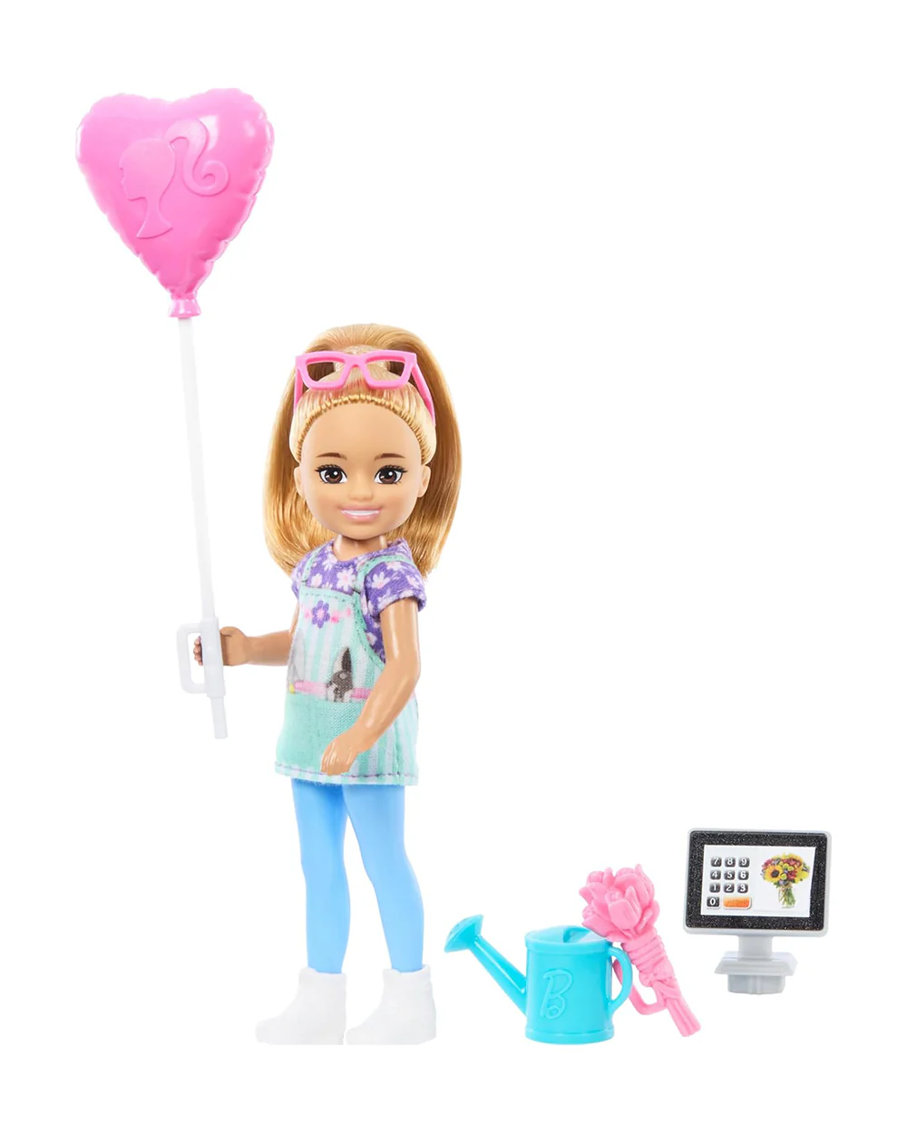 Barbie Chelsea Doll Florist Set with Accessories-Promotes Role Play-Doll & Doll Houses-12M+