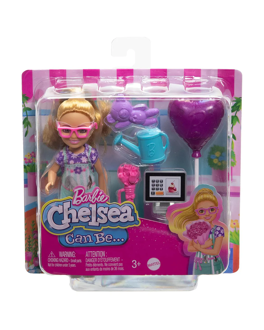 Barbie Chelsea Doll Florist Set with Accessories-Promotes Role Play-Doll & Doll Houses-12M+ - Image 6