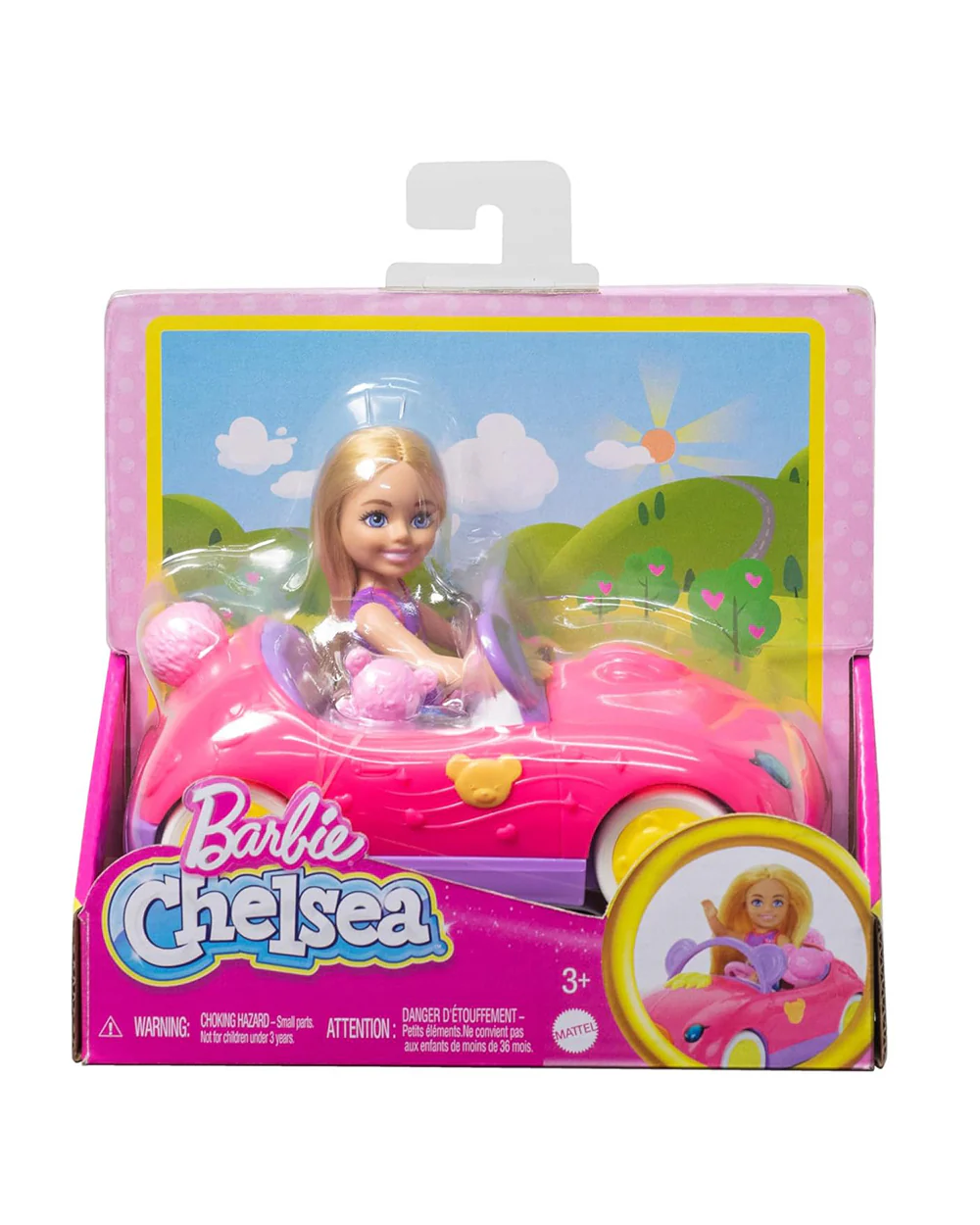 Barbie Chelsea Doll with Toy Car Set & Bear-Promotes Role Play-Doll & Doll Houses-12M+ - Image 6