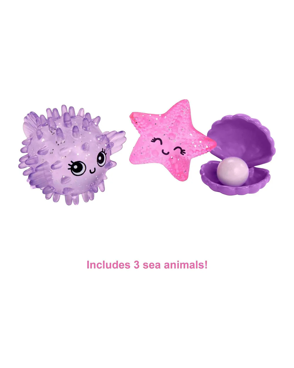 Barbie Chelsea Mermaid Power Doll with Blue & Purple Hair-Includes 2 Ocean Pets & Treasure Chest Accessories-Promotes Role Play-Doll & Doll Houses-12M+ - Image 3