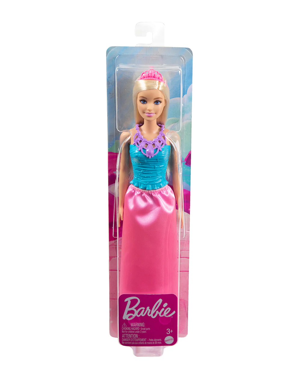 Barbie Dreamtopia Princess Doll Blonde-Wearing Pink Skirt, Shoes and Tiara-Promotes Role Play-Doll & Doll Houses-36M+ - Image 2