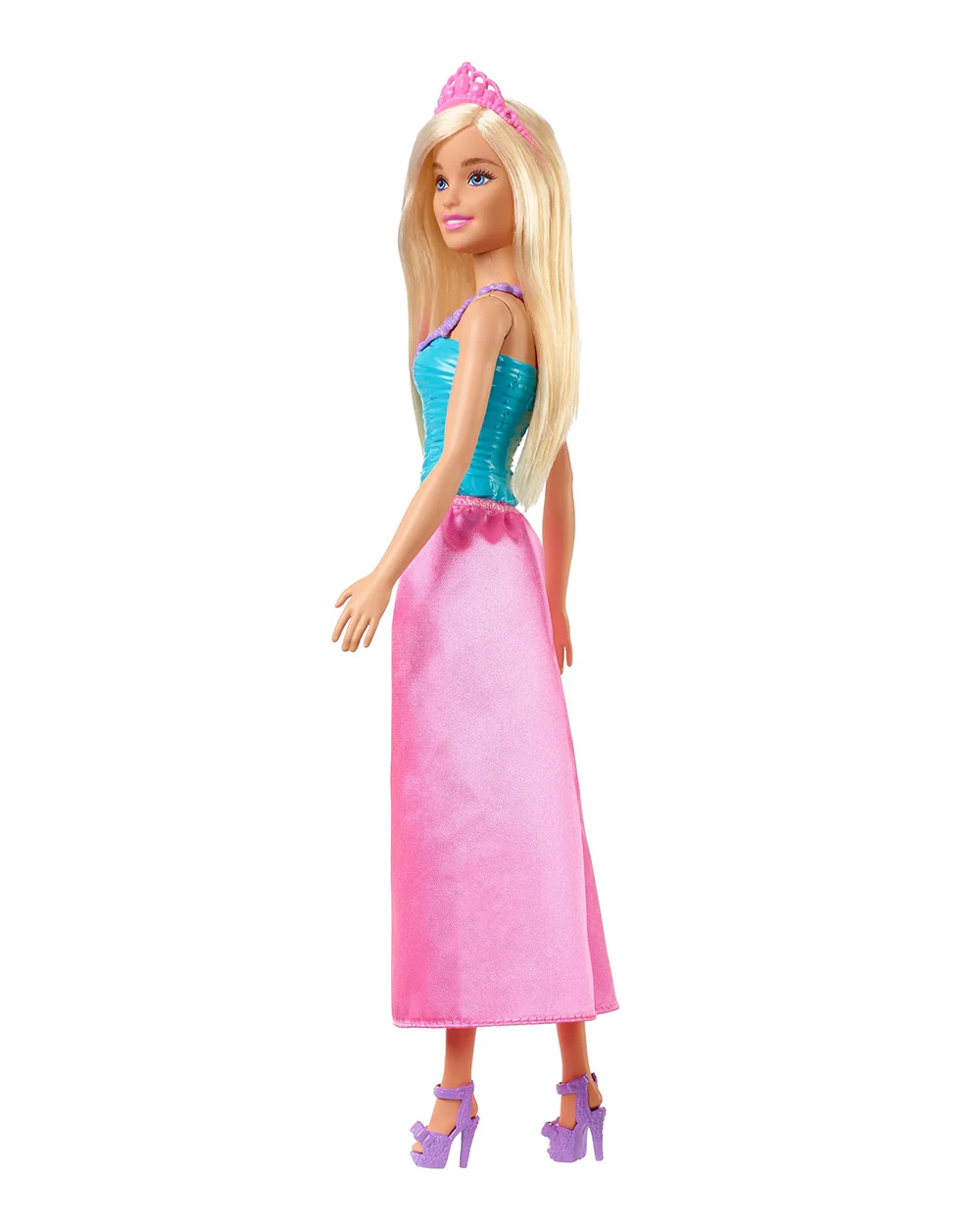 Barbie Dreamtopia Princess Doll Blonde-Wearing Pink Skirt, Shoes and Tiara-Promotes Role Play-Doll & Doll Houses-36M+ - Image 6