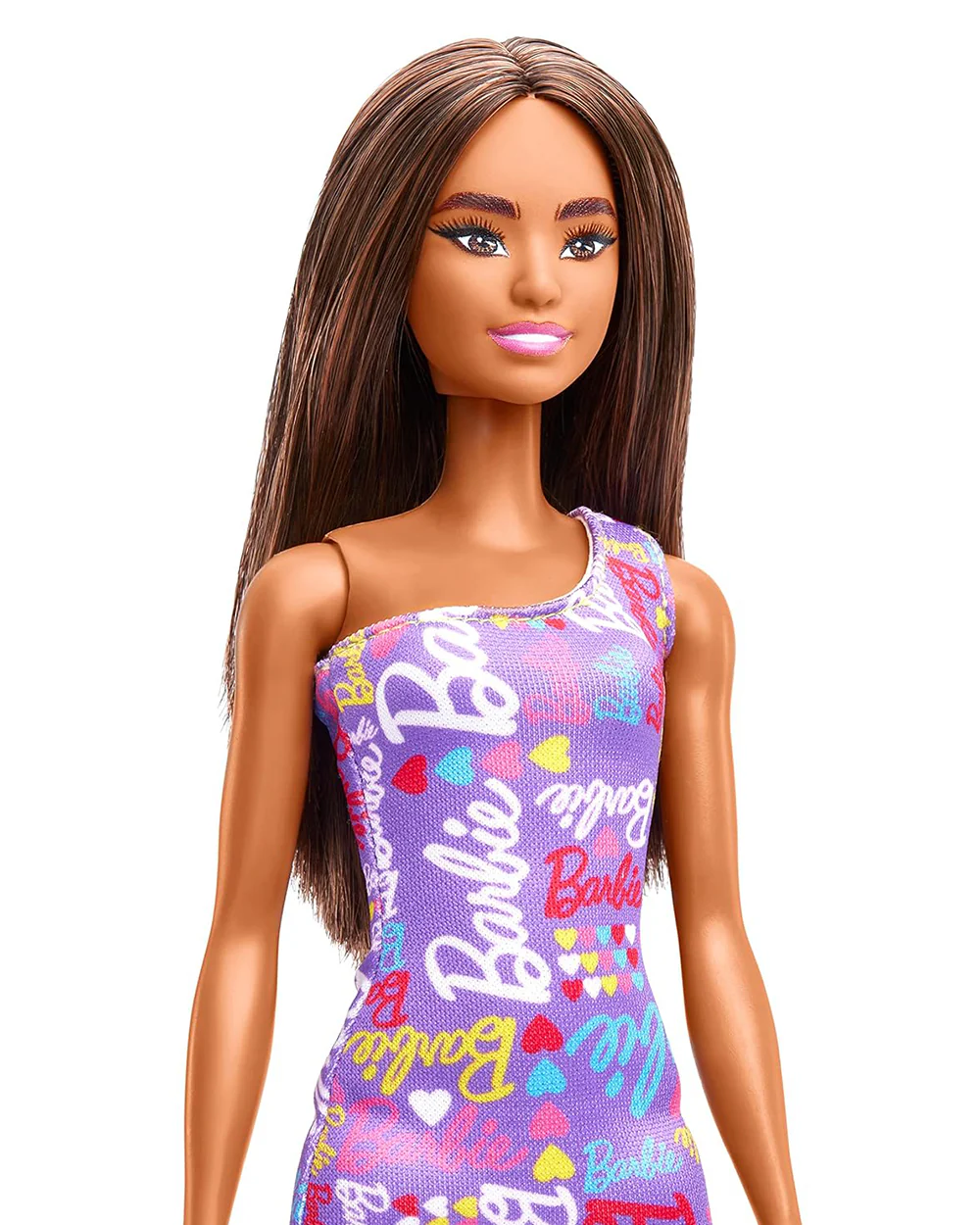Barbie Signature Purple Dress Doll-Promotes Role Play-Doll & Doll Houses-12M+ - Image 4