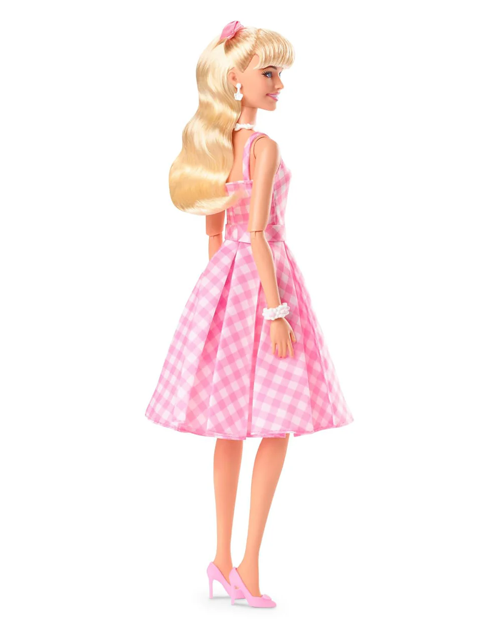 Barbie The Movie Collectible Doll-Wearing Pink Gingham Dress-Promotes Role Play-Doll & Doll Houses-36M+ - Image 6